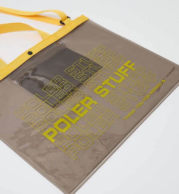 ABAHOUSE「【POLeR/ポーラー】PVC POOL BAG/マルチプールバッグ/ユニセック」|トートバッグ|