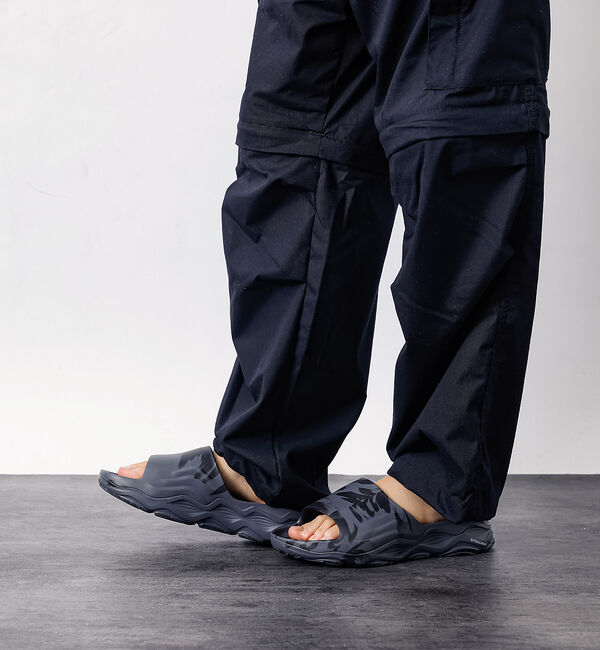 ABAHOUSE「【Doubleu /ダブリュー】ULTRA SPORTY SLIDE MBL E」|サンダル|