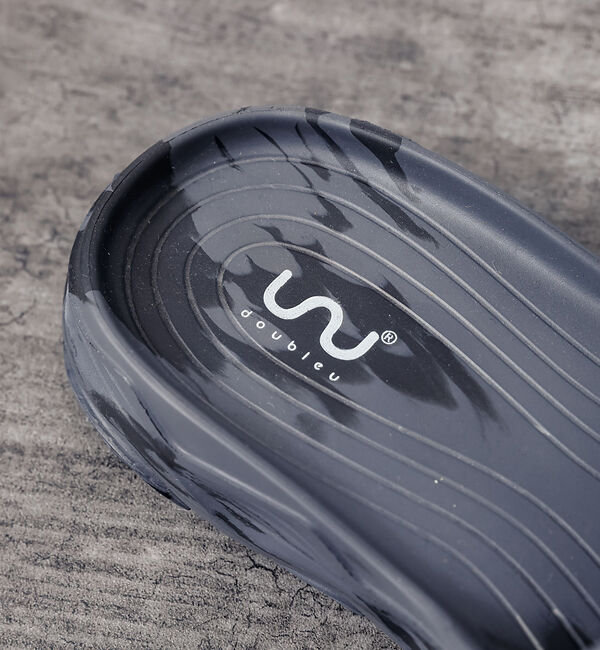 ABAHOUSE「【Doubleu /ダブリュー】ULTRA SPORTY SLIDE MBL E」|サンダル|