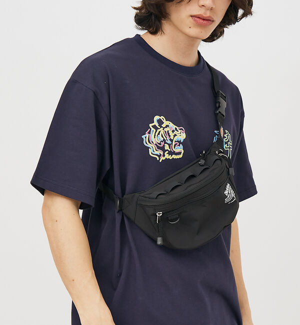 ABAHOUSE「【DICKIES/ディッキーズ】TEXT LOGO WAISTBAG 80977」|その他|ブラック