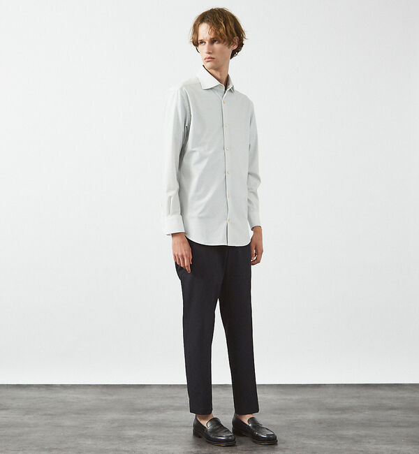 ABAHOUSE「【FLEX SHIRTS】ドライメッシュ 360&deg;ストレッチ ジャージシャツ」|シャツ・ブラウス|