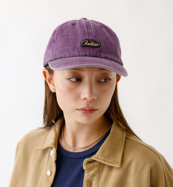 ABAHOUSE「【PENDLETON / ペンドルトン】PDT-PIGMENT LOGO WPN」|その他|パープル