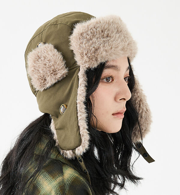 ABAHOUSE「【RUBEN/ルーベン】NYLON FLYGHT CAP/ナイロンフライトキャッ」|その他|