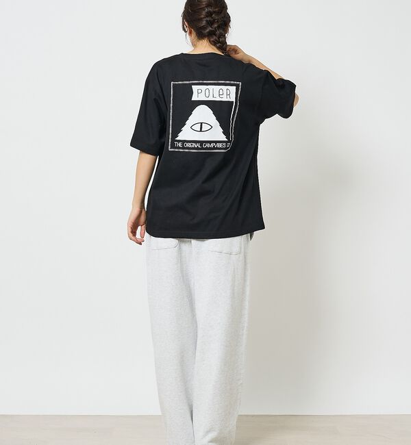 ABAHOUSE「【POLeR/ポーラー】バックプリント グラフィック Tシャツ / 0261MC」|Tシャツ・カットソー|