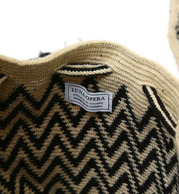 Rouge vif「【 Swaraj /LUNAOPERA】ニットバッグ / Wayuuショルダーバ」|ショルダー・メッセンジャー|