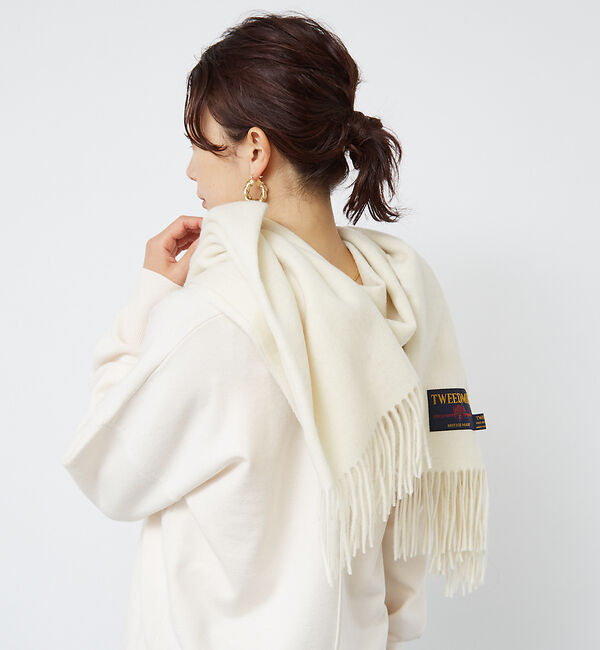 Rouge vif「【TWEEDMILL/ツイードミル】ウールストール」|マフラー|