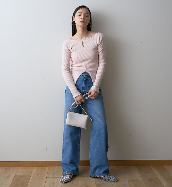 Rouge vif「【YAHKI/ヤーキ】SOFT W FACE ミニショルダーバッグ」|ショルダー・メッセンジャー|