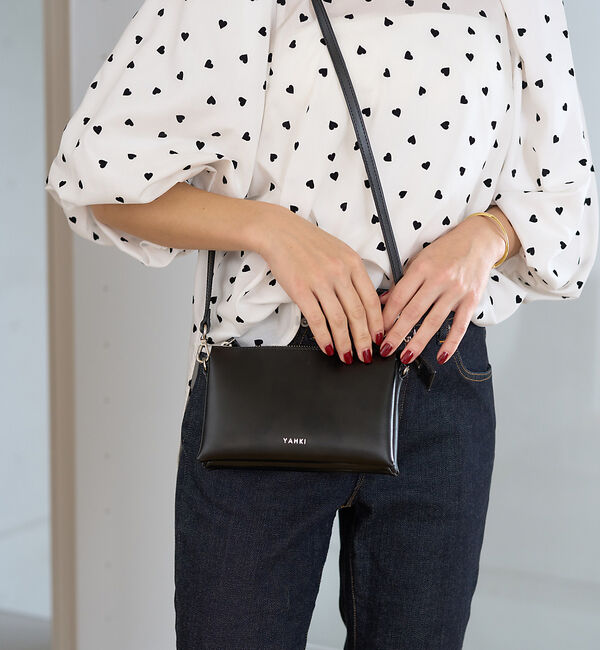 Rouge vif「【YAHKI/ヤーキ】SOFT W FACE ミニショルダーバッグ」|ショルダー・メッセンジャー|