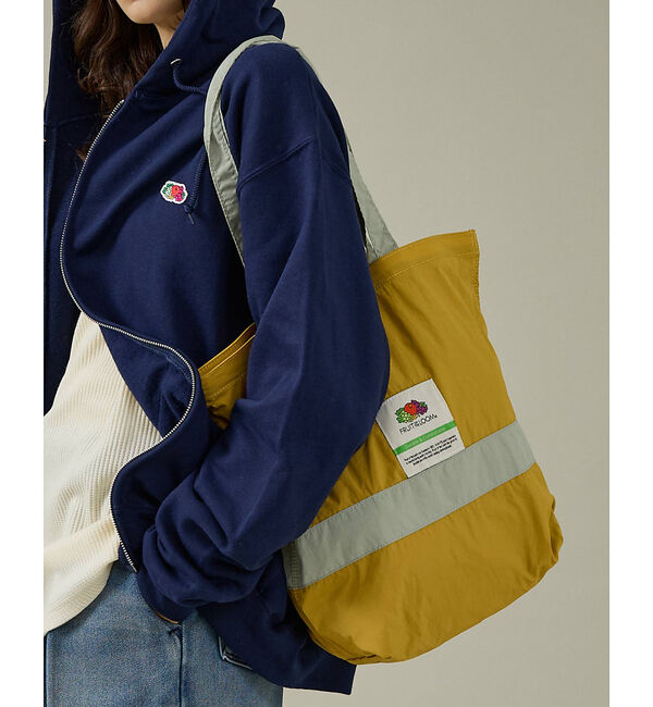 Rouge vif「【FRUIT OF THE LOOM/フルーツ・オブ・ザ・ルーム】ナイロントート」|トートバッグ|イエロー