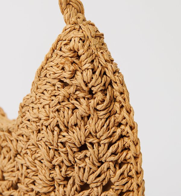 Rouge vif「【Swaraj /スワラージ】手編みペーパーラフィアBAG/トートバッグ/ハンド」|トートバッグ|