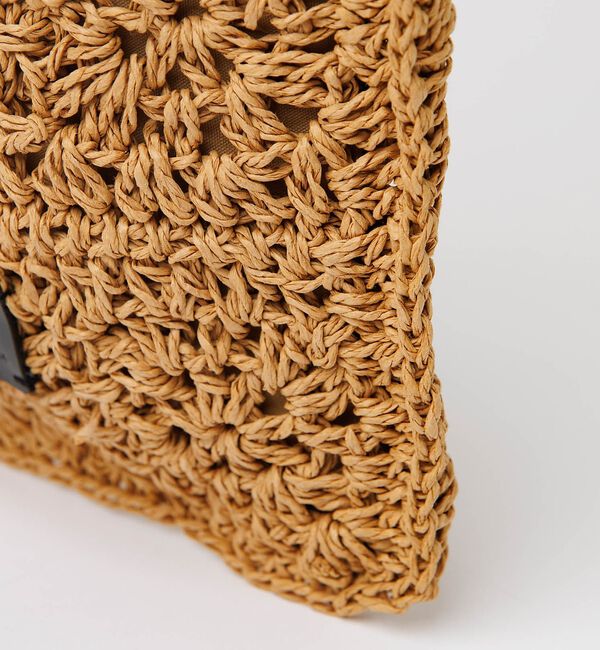 Rouge vif「【Swaraj /スワラージ】手編みペーパーラフィアBAG/トートバッグ/ハンド」|トートバッグ|