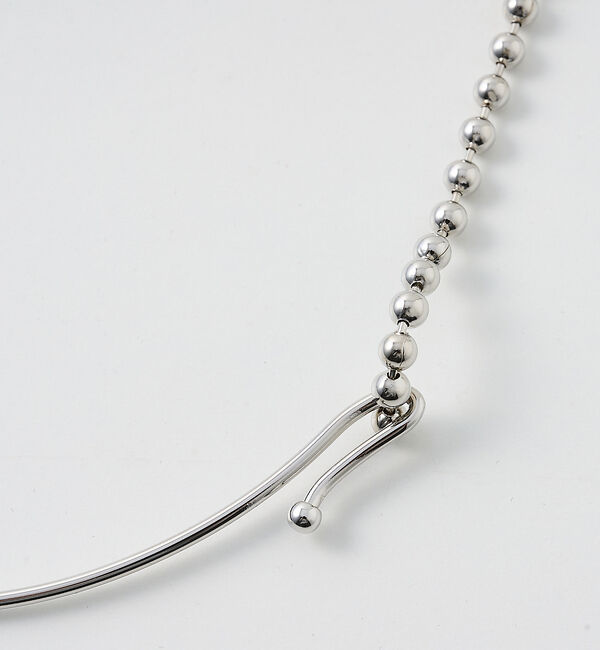 qualite「ポールチェーンチョーカー」|ネックレス|