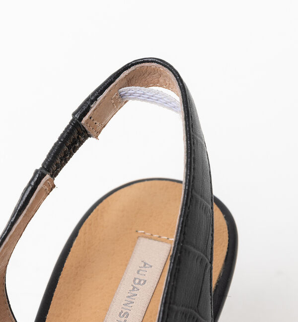 AU BANNISTER「スクエアトゥ スリングバックパンプス」|パンプス|