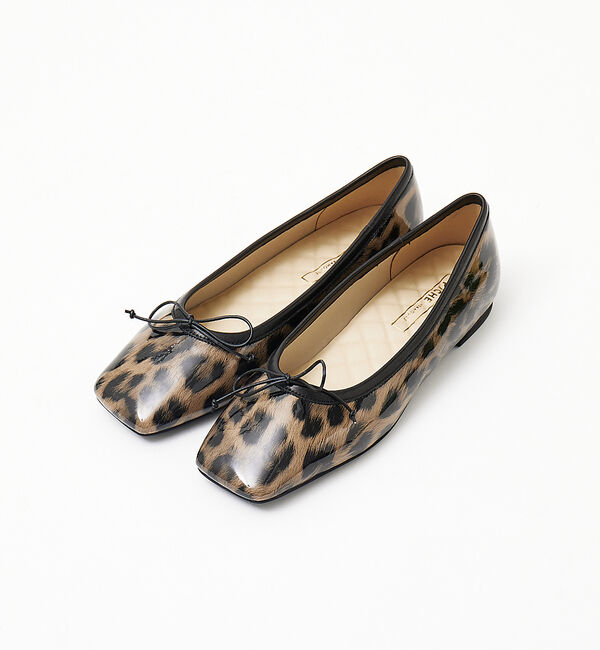 AU BANNISTER「【最高バレエ】スクエアトゥ バレエシューズ」|バレエシューズ|