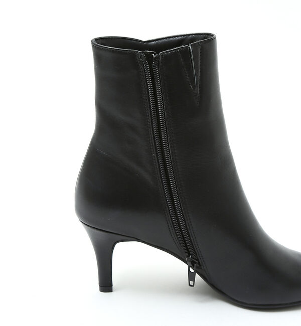 AU BANNISTER「【最高ブーツ/ 6.5cmヒール】ポインテッドトゥショートブーツ」|ショートブーツ|