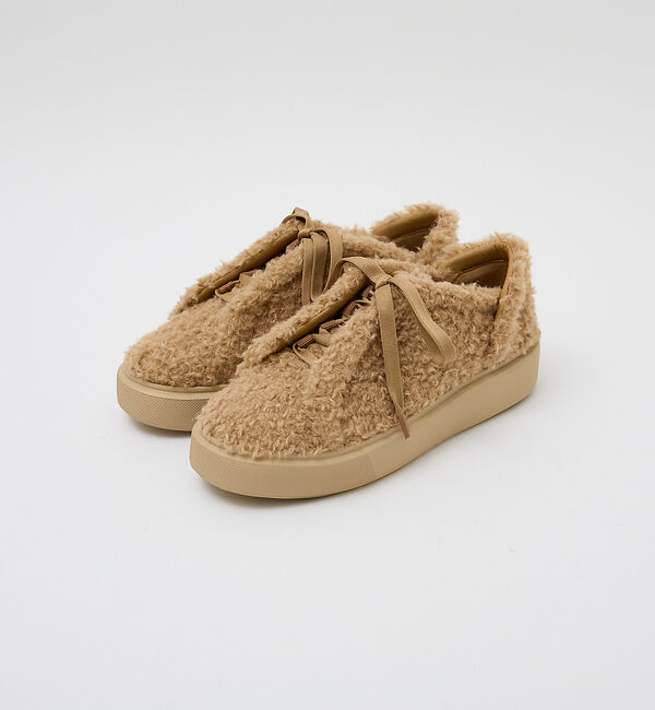 AU BANNISTER「レースアップスニーカー」|スニーカー|ベージュ