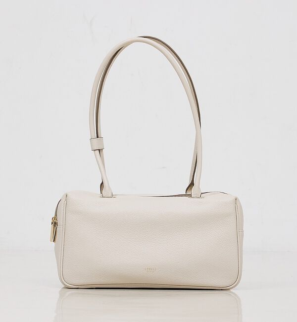 LOWELL things「Raffy/レザースクエアボストン」|ボストンバッグ|