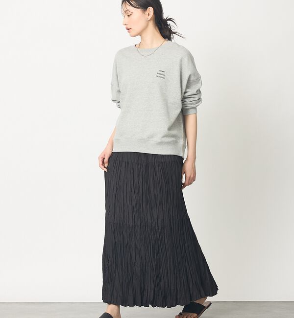 abahouse mavie「【軽やか素材】ロゴスウェット/長袖/トレーナー/春カラー」|スウェット・ジャージ|