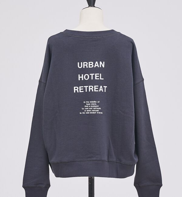 abahouse mavie「【軽やか素材】ロゴスウェット/長袖/トレーナー/春カラー」|スウェット・ジャージ|