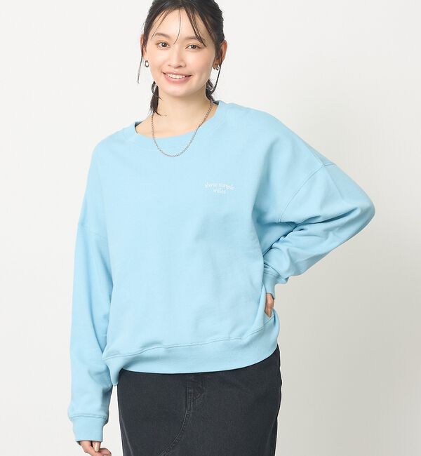 abahouse mavie「【軽やか素材】ロゴスウェット/長袖/トレーナー/春カラー」|スウェット・ジャージ|