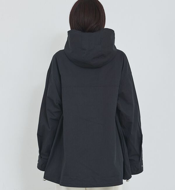 abahouse mavie「【ミドル丈】フーデッドブルゾン/春服/マウンテンパーカー/通勤/羽織り」|ブルゾン・スタジャン|