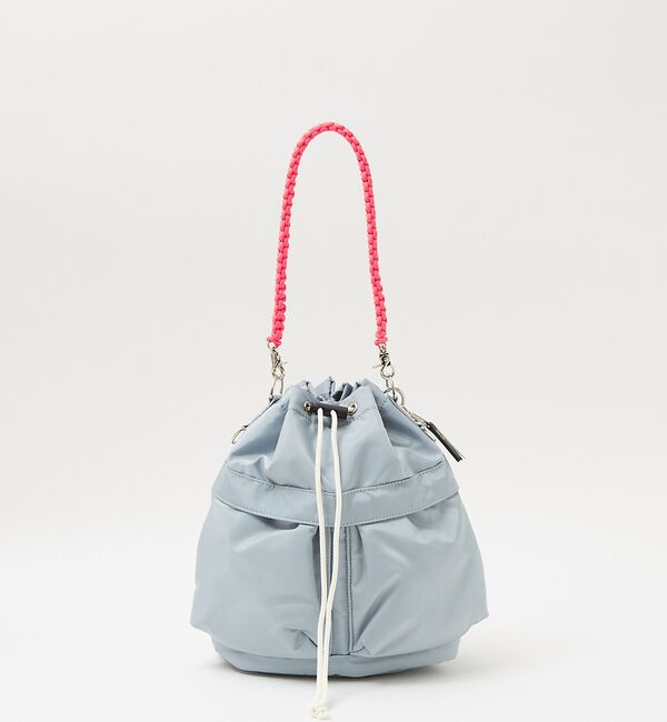 NOMINE「【cheek】kinchakucode 2WAY コードハンドル 巾着 トートバ」|ショルダー・メッセンジャー|