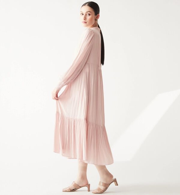 TIARA「ハイネックギャザーワンピース」|ワンピース|