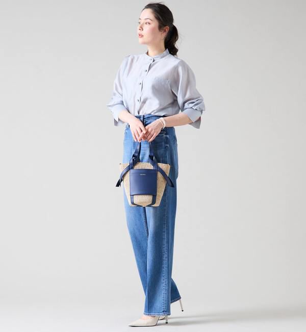 TIARA「《別注》【VIOLAd'ORO/ヴィオラドーロ】かごバッグ（V-8885）」|かごバッグ|