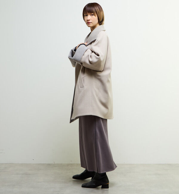 SOFFITTO「【nota della mano sinistra（ノータ デラ マノ シニストラ）】ドルマンファスナーハイネックコート」|その他|