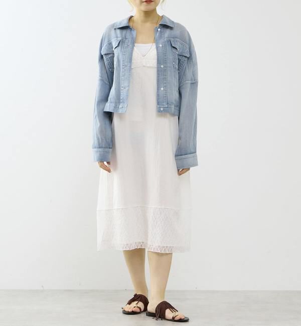 SOFFITTO「シアーGジャン型デニムシャツ」|シャツ・ブラウス|