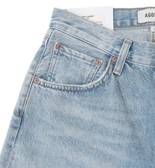 SOFFITTO「【AGOLDE/エーゴールドイー】BAGGY V-SHORT IN PREVAIL」|デニム|