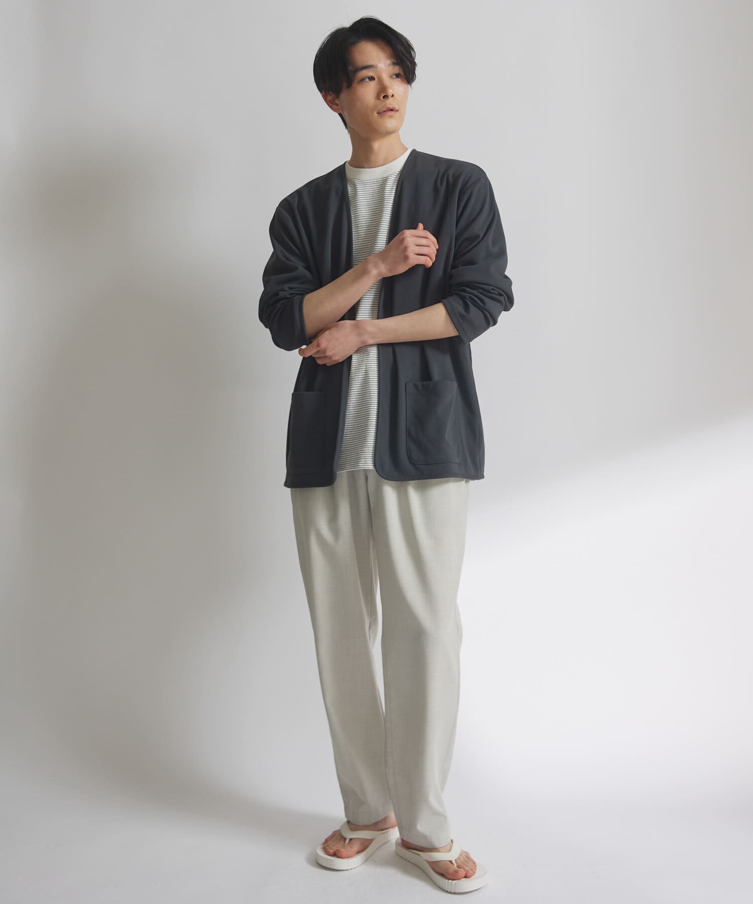 URBAN RESEARCH DOORS「『吸水速乾/イージーケア』リネンライクイージーパンツ」|その他|