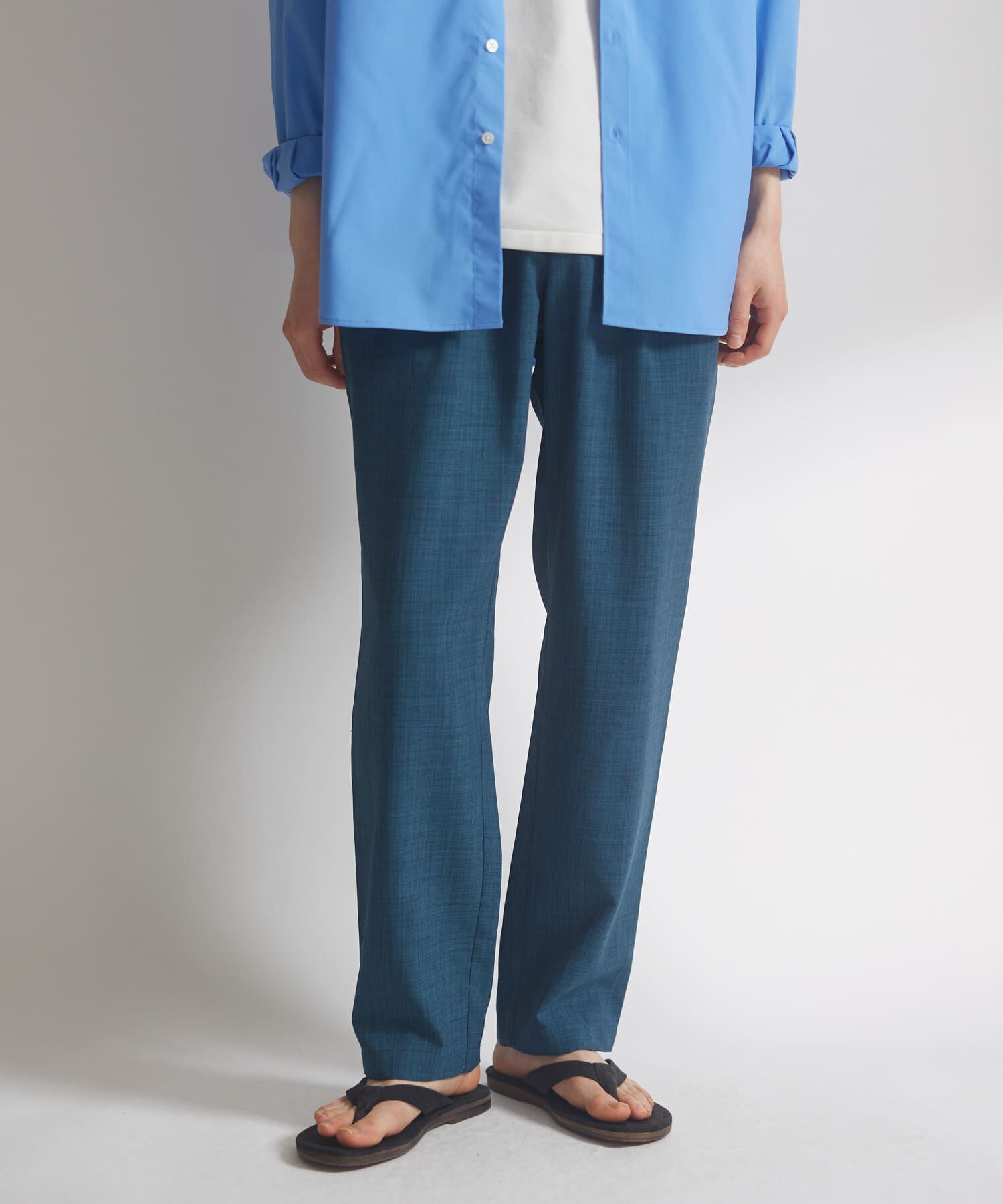 URBAN RESEARCH DOORS「『吸水速乾/イージーケア』リネンライクイージーパンツ」|その他|