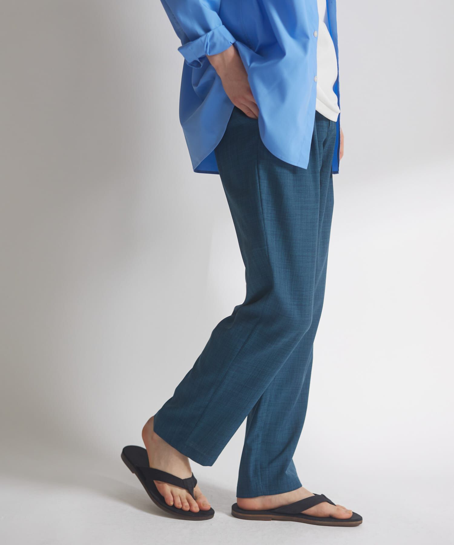 URBAN RESEARCH DOORS「『吸水速乾/イージーケア』リネンライクイージーパンツ」|その他|