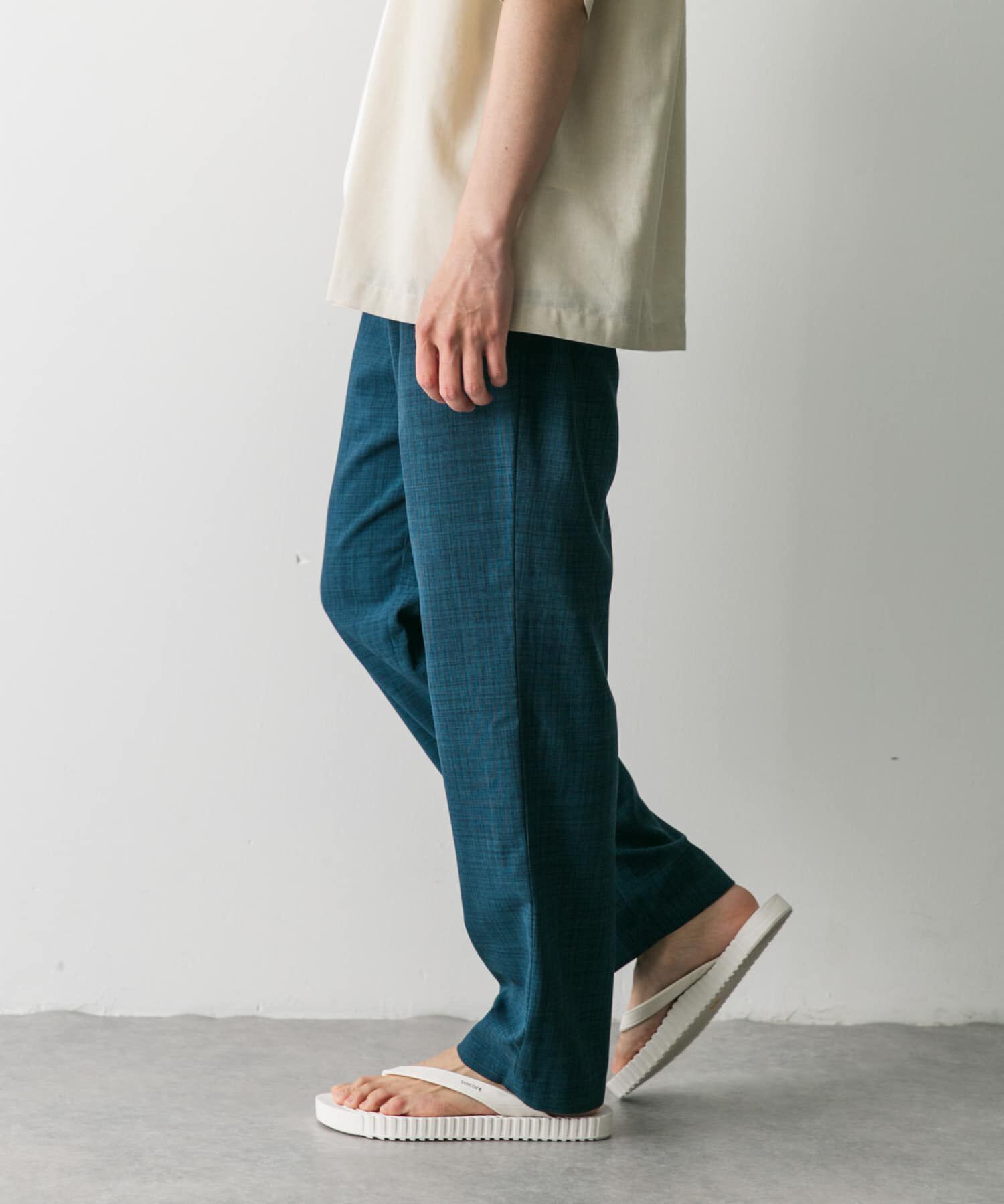 URBAN RESEARCH DOORS「『吸水速乾/イージーケア』リネンライクイージーパンツ」|その他|