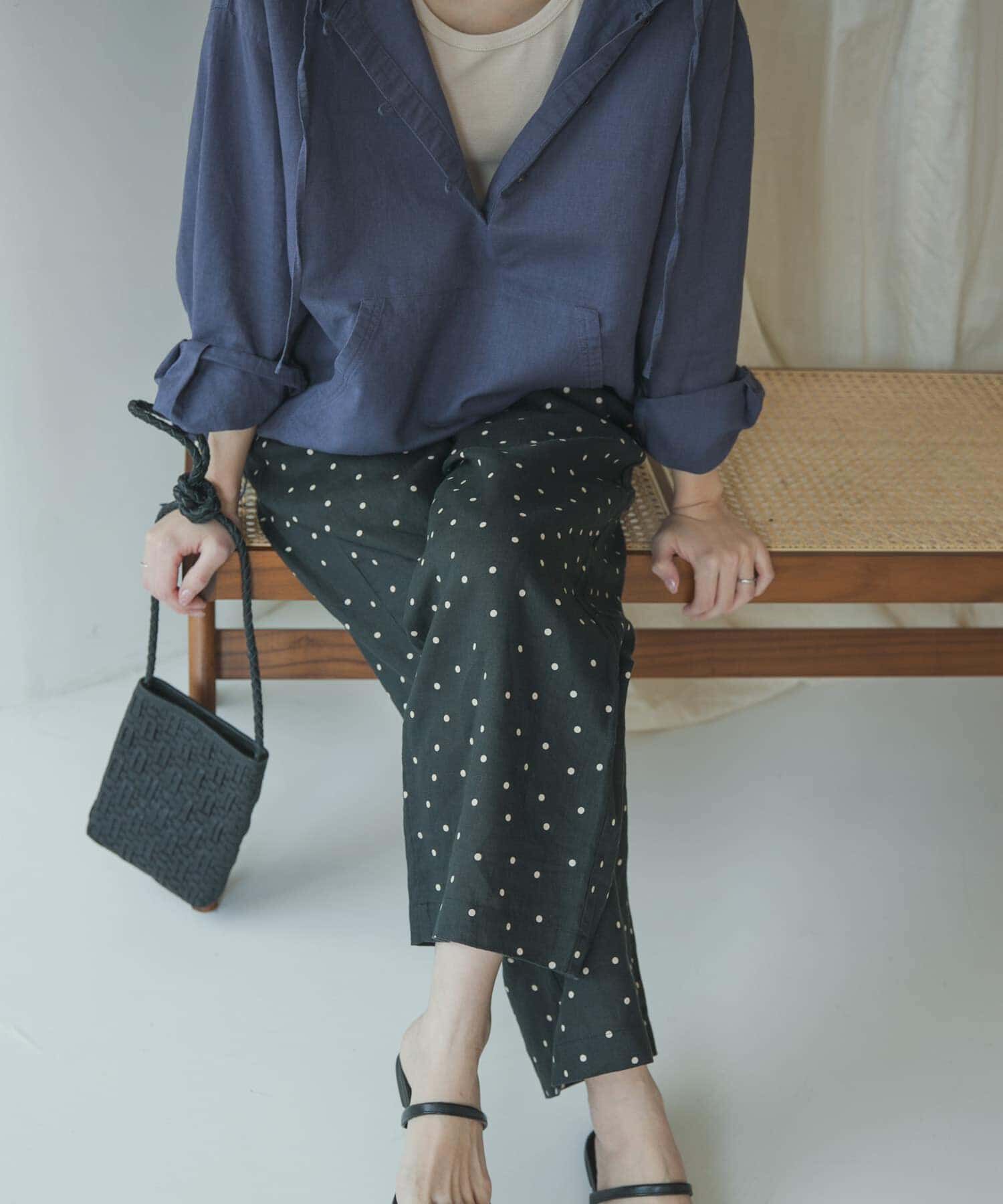 URBAN RESEARCH DOORS「リネンレーヨンドットイージーパンツ」|その他|