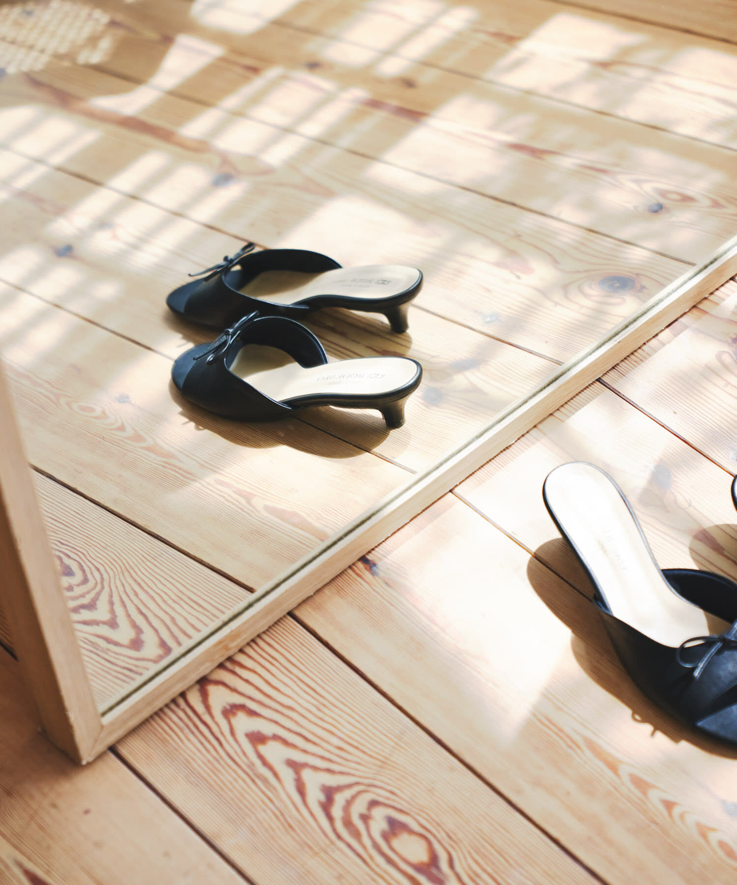 RODE SKO「『MADE IN JAPAN』リボンミュール」|サンダル|