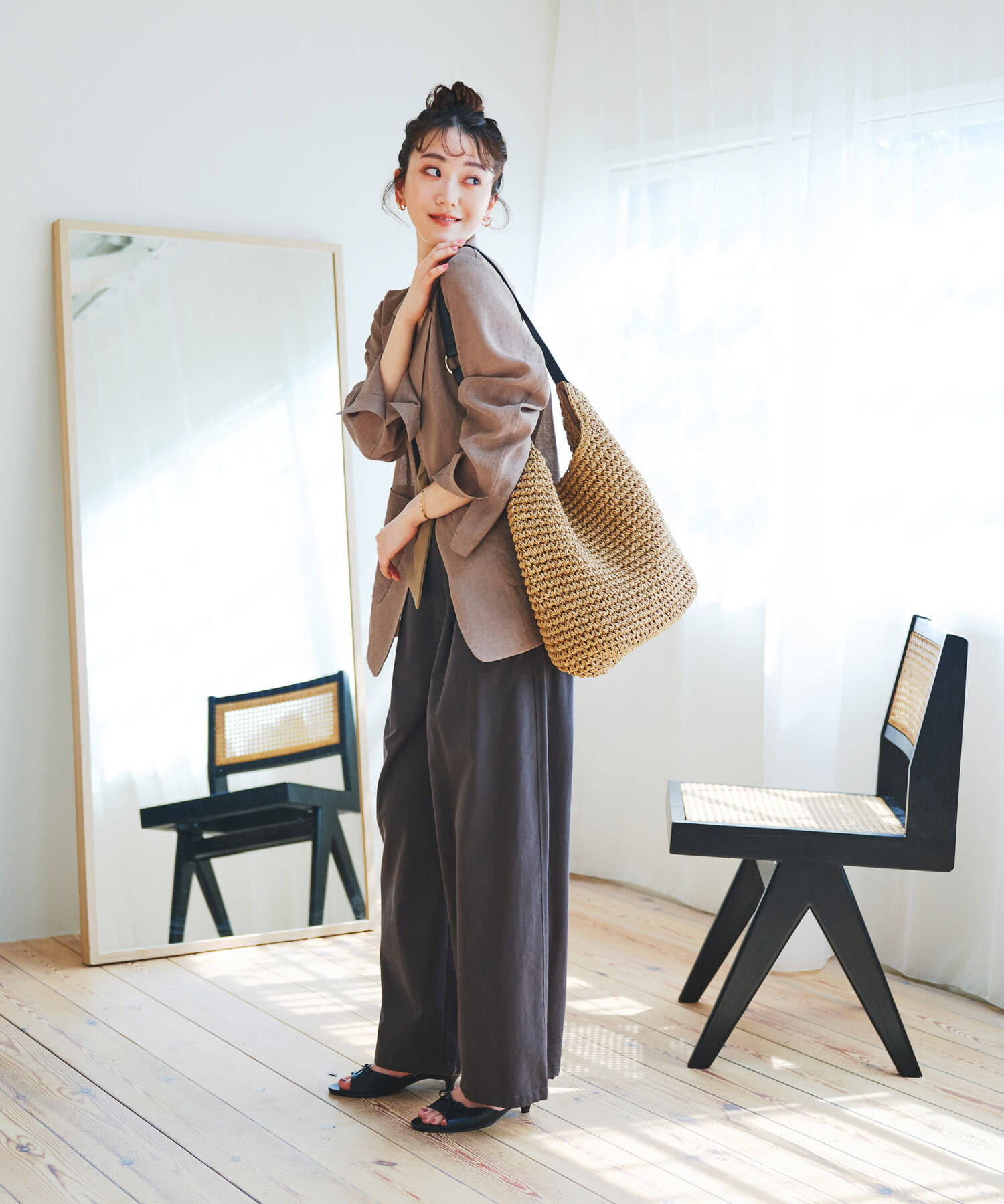 RODE SKO「『MADE IN JAPAN』リボンミュール」|サンダル|