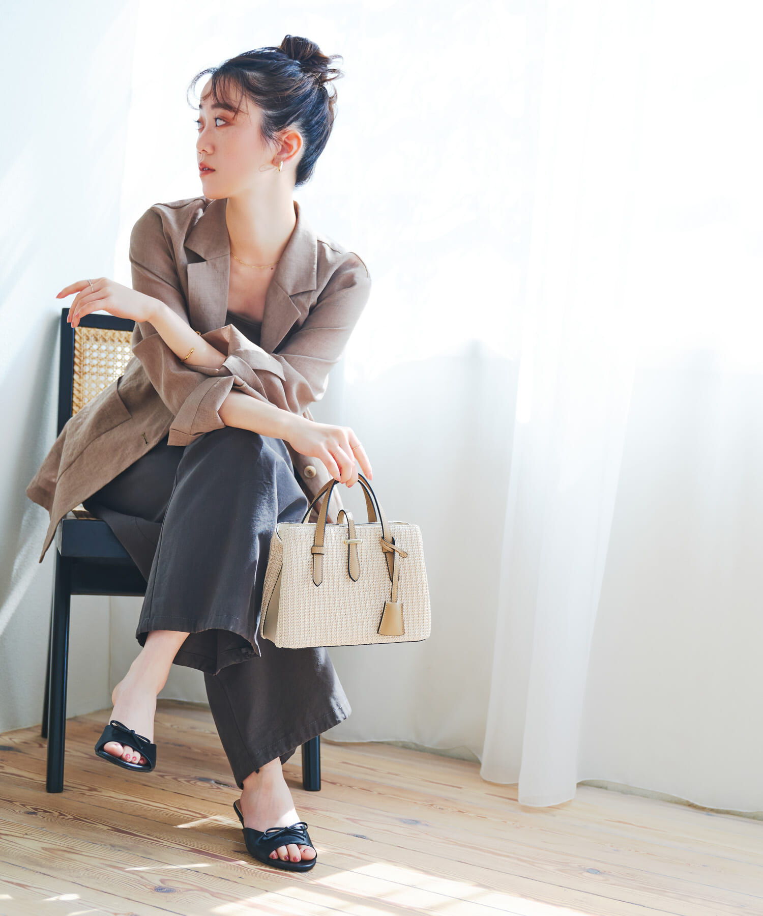 RODE SKO「『MADE IN JAPAN』リボンミュール」|サンダル|