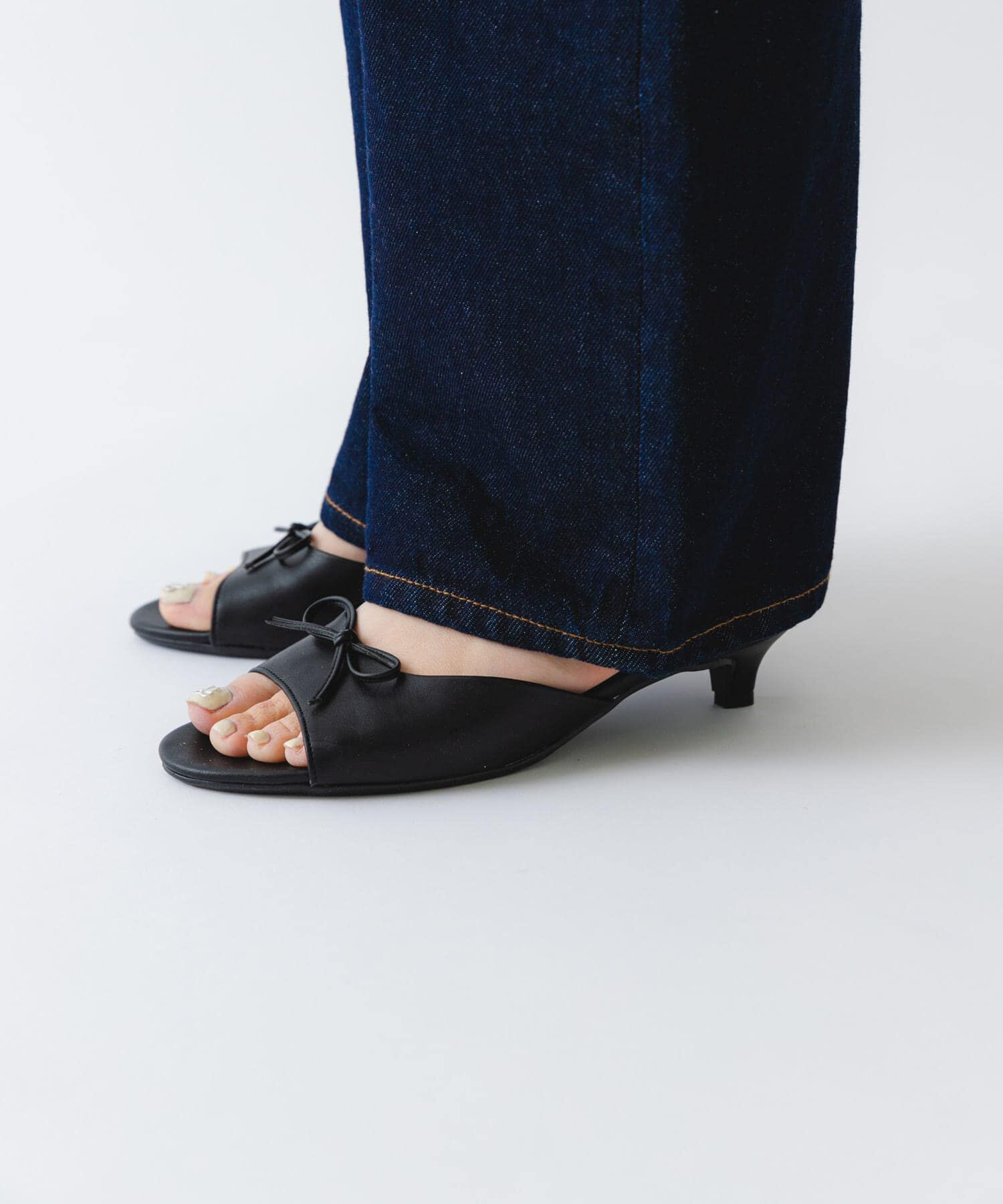 RODE SKO「『MADE IN JAPAN』リボンミュール」|サンダル|