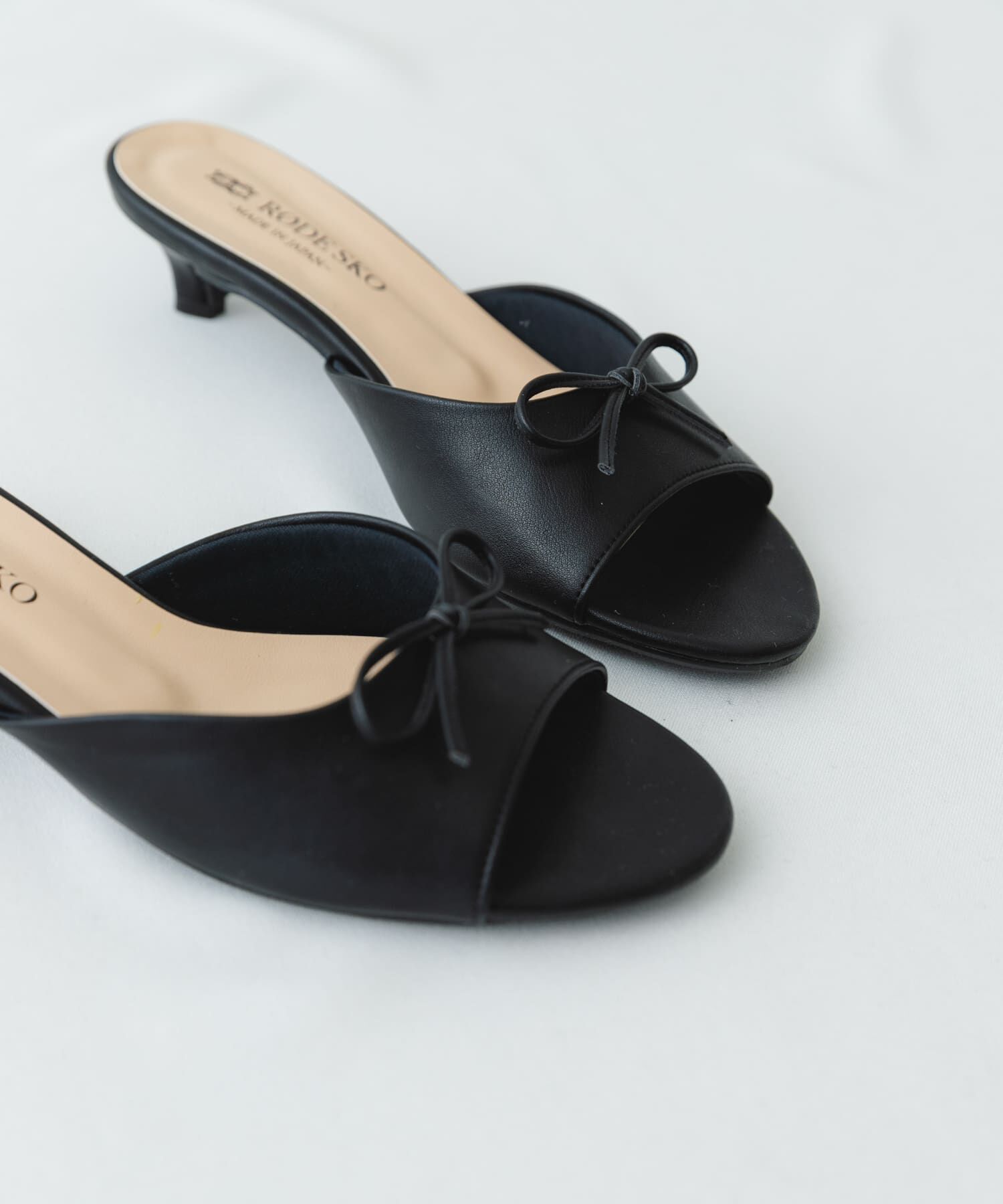 RODE SKO「『MADE IN JAPAN』リボンミュール」|サンダル|