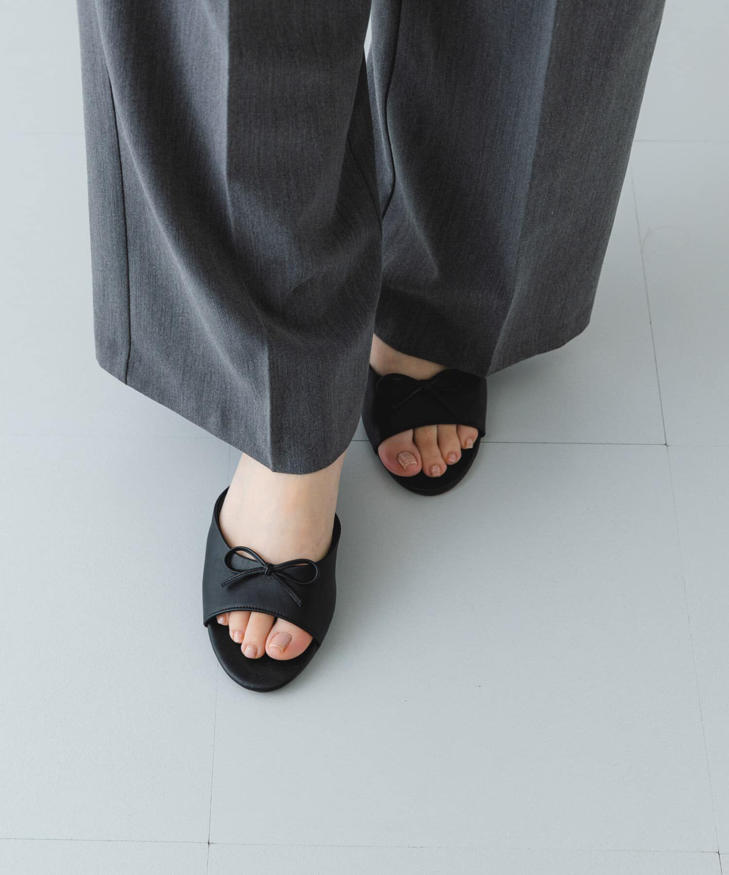 RODE SKO「『MADE IN JAPAN』リボンミュール」|サンダル|