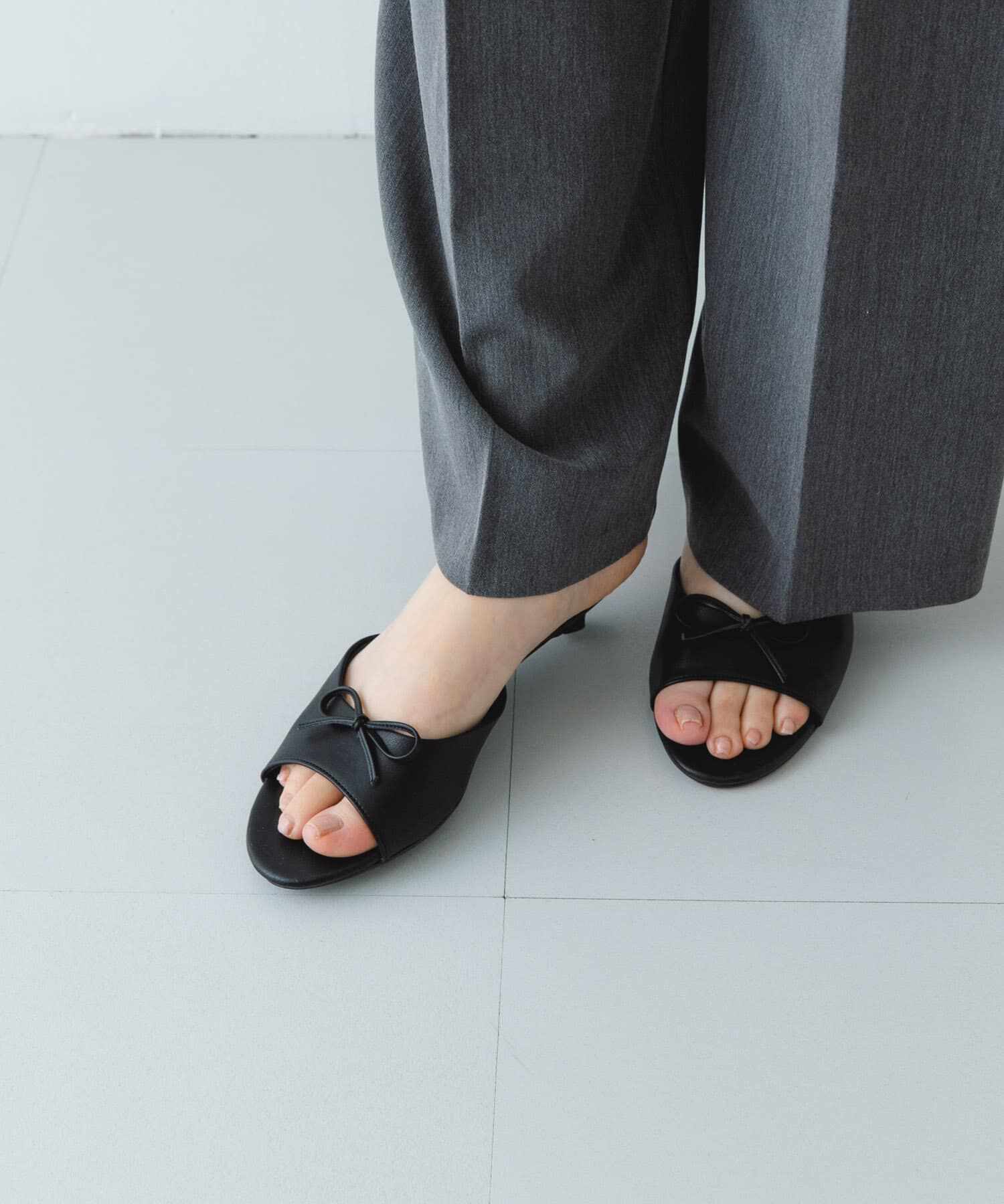 RODE SKO「『MADE IN JAPAN』リボンミュール」|サンダル|