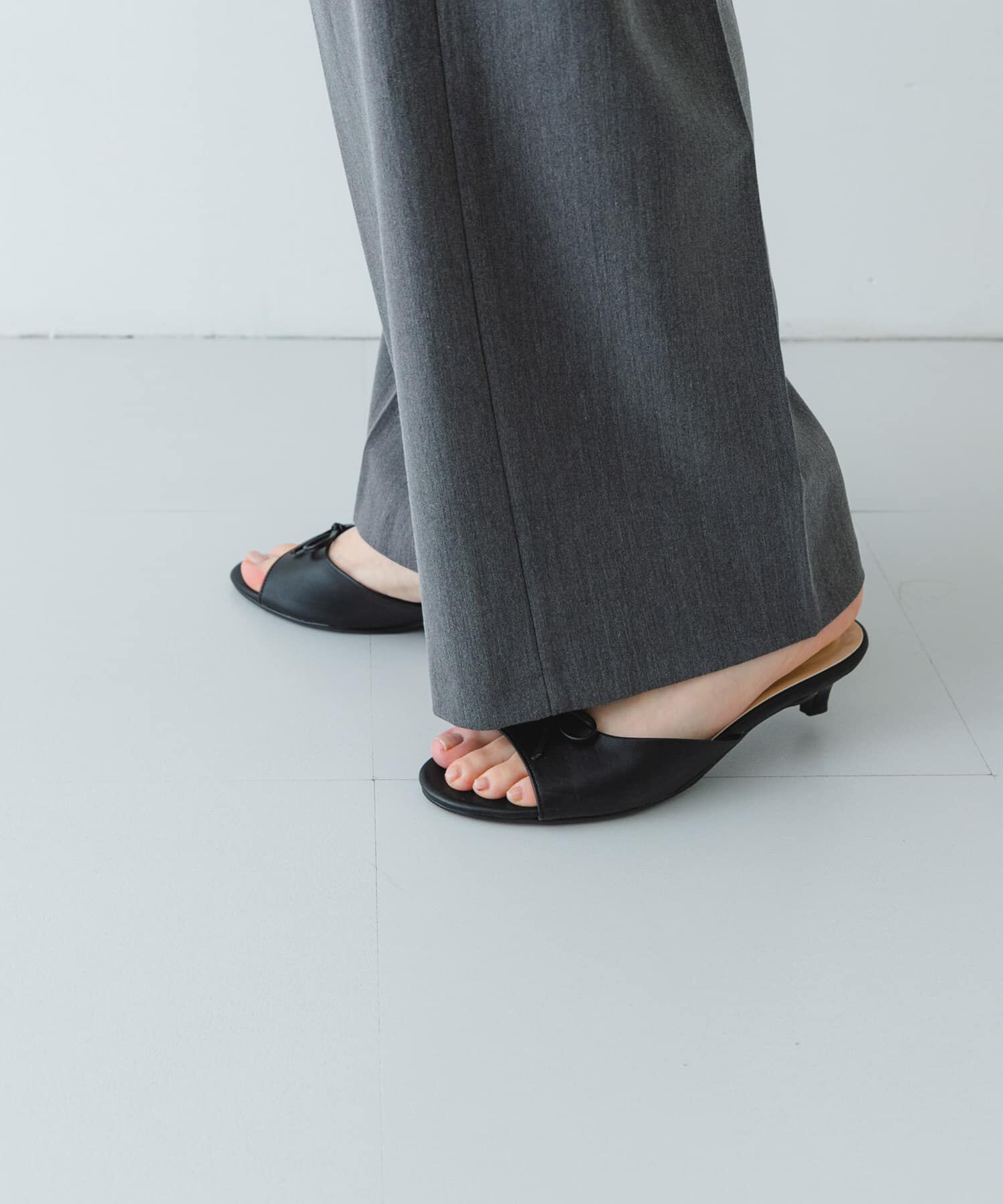 RODE SKO「『MADE IN JAPAN』リボンミュール」|サンダル|