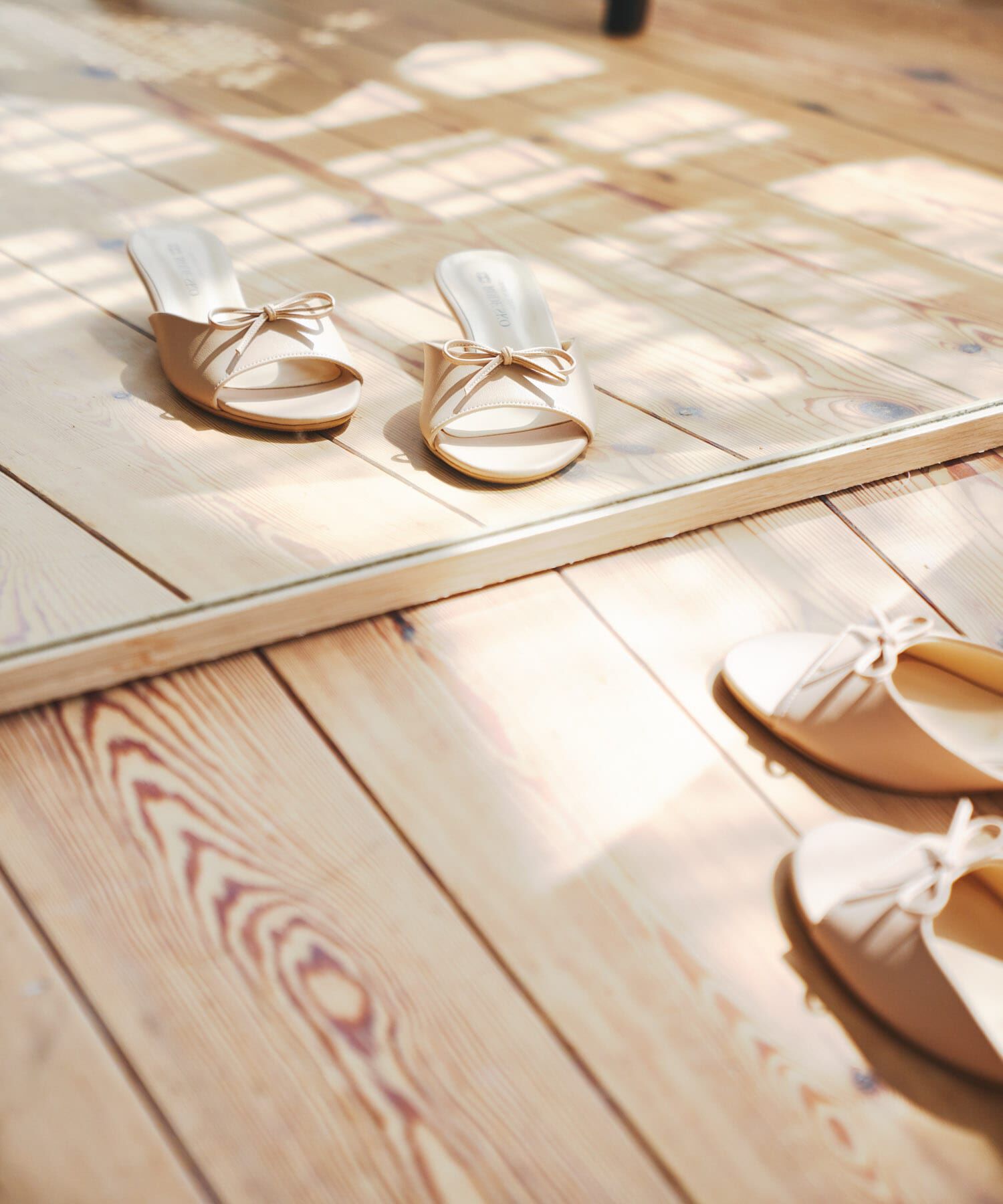 RODE SKO「『MADE IN JAPAN』リボンミュール」|サンダル|