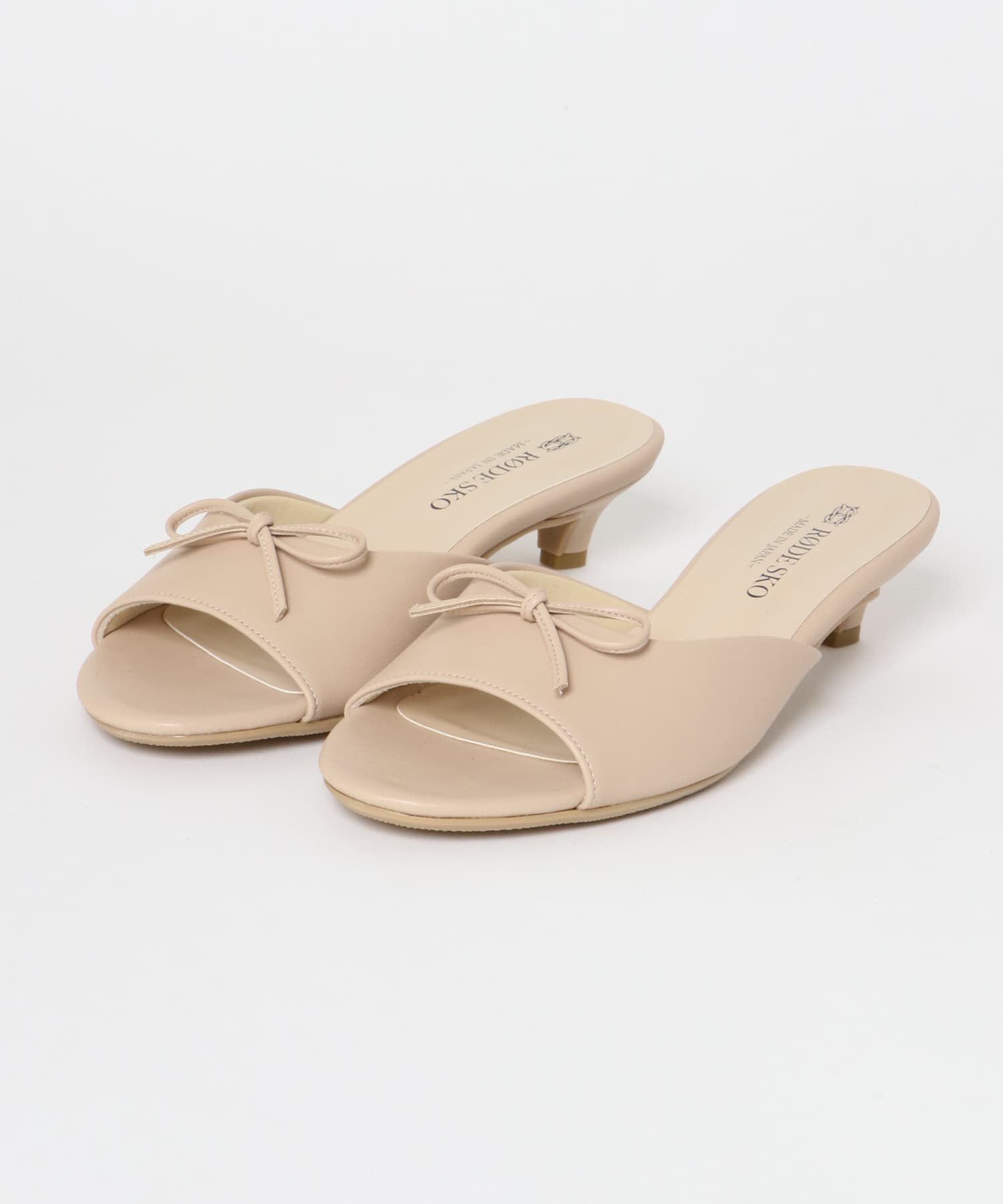 RODE SKO「『MADE IN JAPAN』リボンミュール」|サンダル|