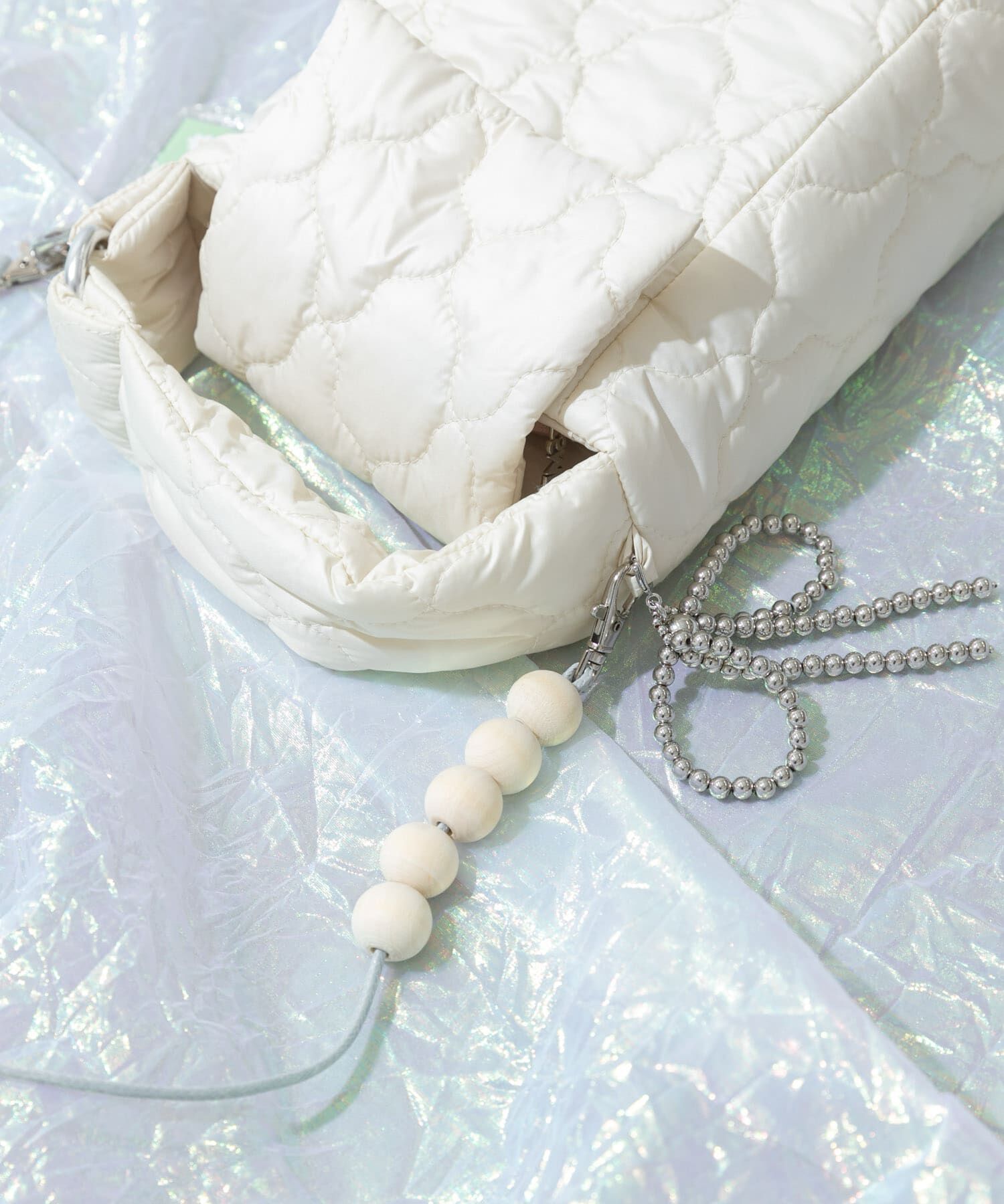 SMELLY「my Choeae quilt bag」|ハンドバッグ|