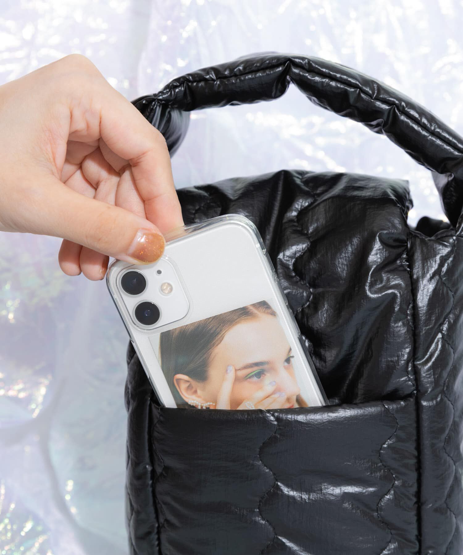 SMELLY「my Choeae quilt bag」|ハンドバッグ|