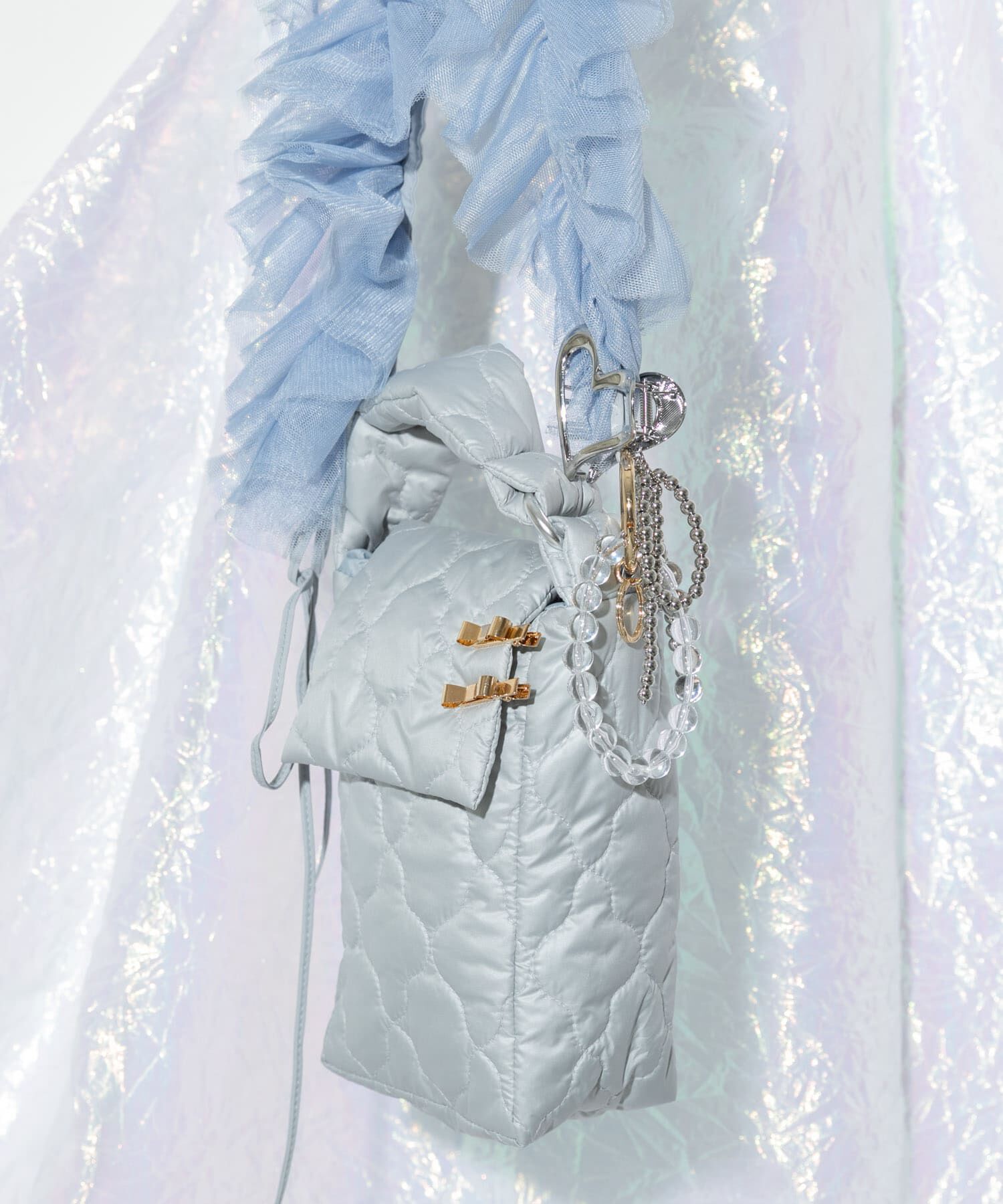 SMELLY「my Choeae quilt bag」|ハンドバッグ|