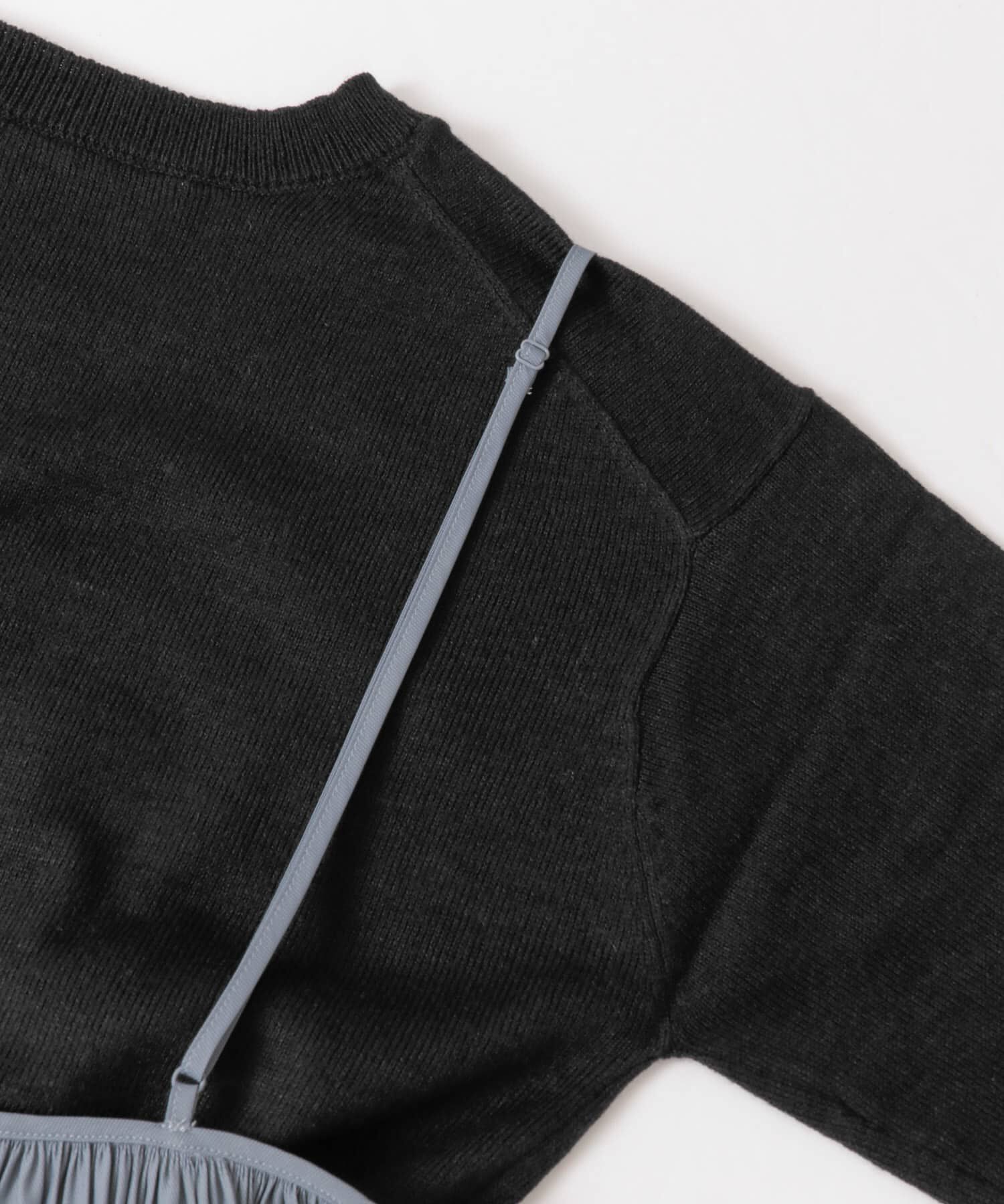 Sonny Label 「プリーツキャミワンピ&times;クルーニット」|ワンピース|